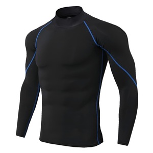 Custom Logo Breathable Compression Rash Guard Long Sport Style Fitness MMA Shirt Portable Sublimated Design Newest OEM Service - Product Image 4