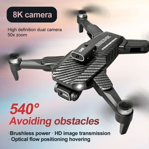 Dron Cuadricóptero Plegable V162 de Alta Calidad para Principiantes, Cámara Dual 8K, Flujo Óptico sin Escobillas, Evitación de Obstáculos, Control Remoto - Product Image 3