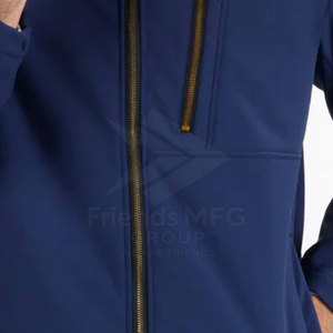 Chaqueta Softshell para Hombre de Material Duradero con Cuello Alto y Logotipo Frontal, Chaqueta de Invierno de Alta Calidad - Secado Rápido y Transpirable - Product Image 6