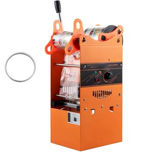 Macchina Sigillatrice Manuale per Tazze di Bubble Tea 300-500 Tazze/ora, Arancione, Diametro Tazza 90/95mm, Nuova Condizione con Macchina Sigillatrice per Tazze - Product Image 1