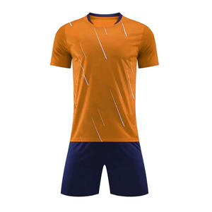 <b>Cheap</b> Price Men Soccer Jersey Uniform Short Sleeve Breathable Custom Made Comfortable Top Trend Use Custom Logo - Product Image 1