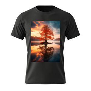 Camiseta Deportiva Casual para Hombre, Diseño Personalizado al por Mayor, 100% Poliéster, Teñida en Prenda, Secado Rápido, Impresión por Transferencia de Calor, Multiposición - Product Image 5