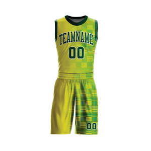 Uniformes de Baloncesto Sublimados de la Mejor Calidad, Conjuntos de Camisetas sin Mangas y Pantalones Cortos, Nombre y Número del Equipo Personalizados, Tallas Grandes, Transpirables, 100% - Product Image 2