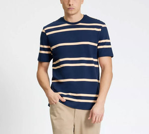 เสื้อยืดผู้ชายผลิตโดย OEM แขนสั้น ระบายอากาศได้ดี ทุกขนาด สั่งทำได้ตามต้องการ เสื้อยืดผู้ชายแฟชั่น - Product Image 3