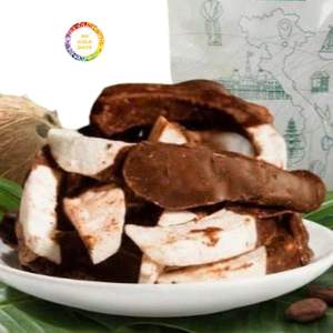 Bouchées de chocolat au coco de luxe, déshydratées, collation fraîche sans sucre, sans conservateurs, croustillantes, emballées sous vide - Product Image 6