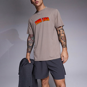 Custom Logo <b>Short</b> <b>Sets</b> For <b>Men</b> Oversized T Shirt <b>And</b> Drawstring <b>Shorts</b> Two Piece Casual Summer Outfit Private Label Streetwear - Product Image 5