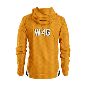 Veste coupe-vent unisexe à capuche, personnalisable avec logo, en nylon enduit 100 %, écologique, séchage rapide, imperméable et respirante, idéale pour le printemps - Product Image 3
