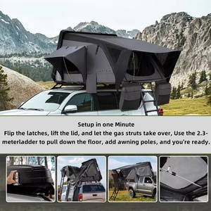 Tenda sul tetto a guscio rigido vendita calda campeggio robusto guscio ABS tenda da tetto <span class=keywords><strong>per</strong></span> auto - Product Image 4