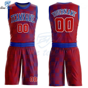 Custom Breathable Plus Size Basketball Jersey Shorts Set Sublimation Printed Team Uniform Sleeveless Quick Dry Sports - Product Image 3