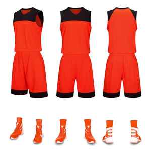 Uniforme de basket-ball le plus vendu, service OEM, uniforme de basket-ball 100% polyester, prix de gros, uniforme de basket-ball - Product Image 2