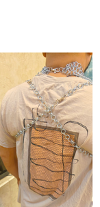 Medieval Metal Armor Chain Mail Butted <b>Bikini</b> <b>Top</b>-Vintage Handmade <b>Silver</b> Polished with Custom Logo Option - Product Image 5