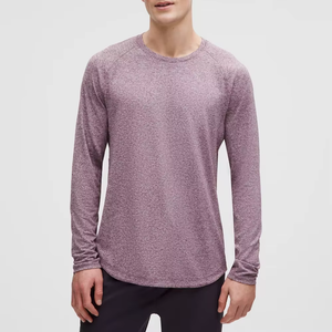 Camisetas de Manga Larga Transpirables para Hombre, Venta al Por Mayor B2B, Impresión Personalizada, Tops de Verano para Exteriores, OEM, Camisetas Ligeras con Protección Solar - Product Image 1