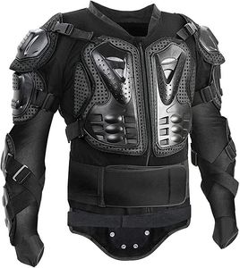 Chaqueta de Motociclista Negra para Hombre, Armadura Completa, Equipo de Protección para Conducir - Product Image 5