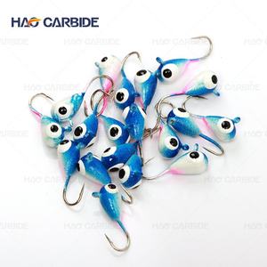 अनुकूलित बर्फ मछली पकड़ने वाली बर्फ जेग मेड्स टंगस्टन आइस जिग आइस फिशिंग जैग किट, 2.7/3.2/4/5/5 - Product Image 4