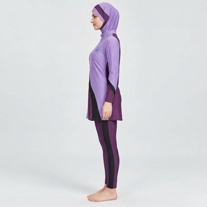 Ensemble Burkini Modeste 3 Pièces pour Femme, Tenue de Bain Musulmane Modeste 3 Pièces, Vêtements de Sport à Couverture Complète - Product Image 3