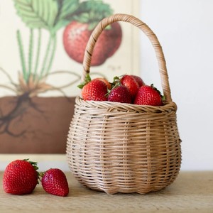 Adorables cestas de regalo de ratán, regalos para baby shower, almacenamiento, suministro al por mayor, cesta ecológica - Product Image 4