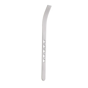 Curved Eyelid Retractor 15 mm Wide 166 mm <b>Overall</b> Length Dull Finish German Steel General Surgical Retracting Instrument for Eye - Product Image 2