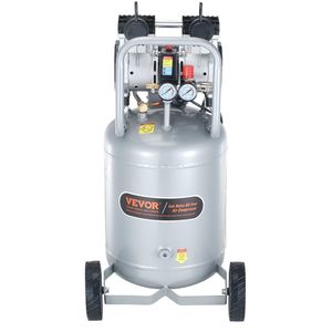Ultra-silenzioso 2HP 4.6 SCFM @ 90PSI 13 galloni Oil-Free compressore d'aria per gonfiaggio pneumatici Auto riparazione legno inchiodatura verniciatura a spruzzo - Product Image 1