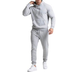 Ensemble de survêtement homme 100% Coton Écologique Léger Personnalisable avec Logo Vente en Gros Streetwear Respirant pour le Sport et le Jogging - Product Image 5