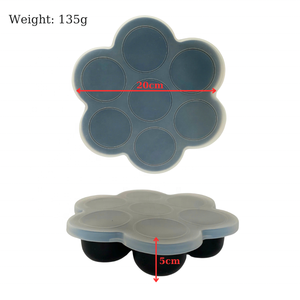 แม่พิมพ์ซิลิโคนทำน้ำแข็งเกรดอาหารมี7รูสีแบบกำหนดเอง - Product Image 6