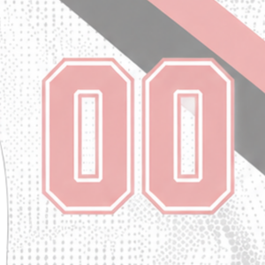 Maillot de rugby à manches courtes rose clair, blanc et gris, col rond, graphique, performance athlétique, vêtements de sport d'équipe, entraînement, match de rugby - Product Image 6