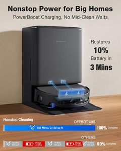 หุ่นยนต์ดูดฝุ่นและถูพื้น ECOVACS DEEBOT X9S PRO Omni ของแท้ - Product Image 1