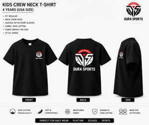 เสื้อยืดเด็กพิมพ์โลโก้ตามสั่ง เสื้อยืดเด็กสั่งทำพิเศษ เสื้อยืดเด็กไซส์ใหญ่ ราคาขายส่ง - Product Image 1