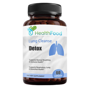 Mélange exclusif pour soutenir la santé respiratoire pulmonaire et bronchique, le système immunitaire – Capsules de détoxification pulmonaire directes d'usine - Product Image 1