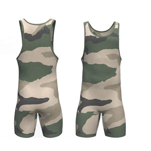 Uniforme Deportivo de Lucha Libre Estampado y Duradero, Calidad Premium, Ajuste Cómodo y Flexible, Tela que Absorbe la Humedad, Venta al Por Mayor - Product Image 1