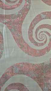 Turc Ultra Doux Sheen Jacquard Tissu 100% Polyester Respirant Fantaisie Brocart Métallique PK-1676 COL 6 Abayas Vêtements - Product Image 4