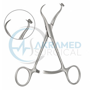 Pinzas de reducción ósea con guía, instrumento quirúrgico ortopédico de acero inoxidable para reducción de fracturas, certificado CE, reutilizable - Product Image 6