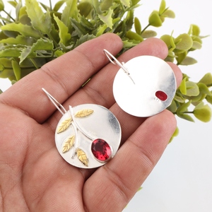 Premium Quality Handmade Alloy Blank Designer Stylish <b>Earring</b> For Ladies Daily And Evening Use In 925 Sterling Silver - Product Image 2
