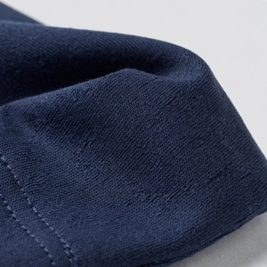 <b>Men's</b> <b>Navy</b> Blue Canvas Sweatpants Elastic Waist Drawstring Side Pockets Quick Dry Breathable Knitted Casual High Street <b>Joggers</b> - Product Image 4