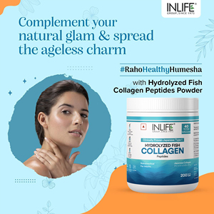 Japanese Marine Fish Collagen Peptides Powder Hydrolyzed Collagen <b>Protein</b> Unflavoured 200g Pack GMP certified - Product Image 4