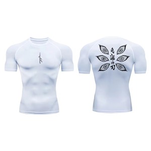 Servicio de Fábrica OEM ODM al por Mayor, Rashguard de Alta Calidad para MMA, BJJ y Grappling, 100% Poliéster, para Entrenamiento en Gimnasio - Product Image 2