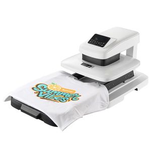 Pressa a Caldo Automatica 15 X 15 Pollici con Display Digitale e Pressione Regolabile Rapida per Magliette e Cappelli, Voltaggio 110V - Product Image 2