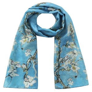 Summer Silk <b>Chiffon</b> <b>Scarf</b> Hijab Custom Logo Women Long Stylish Luxury Designer Lightweight Handmade Skin-Friendly Fashion - Product Image 2