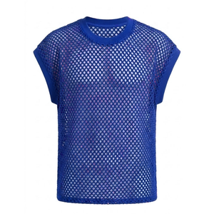 Prix d'usine – Nouveaux débardeurs de sport respirants en maille pour hommes – Gilets transparents en maille pour hommes en promotion - Product Image 1