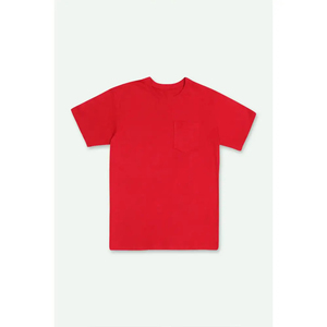 Camiseta de cuello simulado con hombros caídos de corte regular para hombre, tendencia 2025, personalizada con estampado de felpa, de algodón 100% ecológico de alta calidad. - Product Image 6
