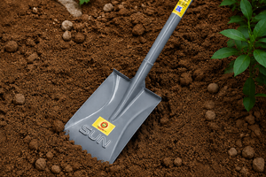<b>SUN</b> Industrial Grade Steel Shovel with Strong D Handle for Farm Building Landscaping and Mining - Product Image 6