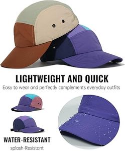 Casquette de baseball unisexe Daizha à 6 panneaux, design contrasté color block, tissu denim respirant et imperméable, broderie 3D unie - Product Image 3