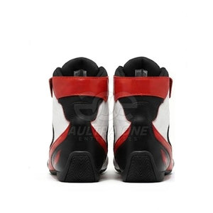 Zapatos Profesionales para Carreras de Karts, Altura al Tobillo, Ligeros, Transpirables, Cómodos, con Suela de Agarre, para Eventos de Carreras de Alto Rendimiento - Product Image 3