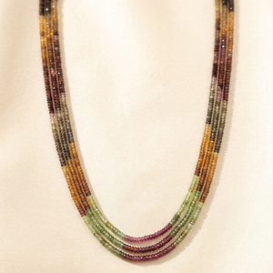 Sapphire Bead Strand for Handmade Necklace and <b>Bracelet</b> - Product Image 3