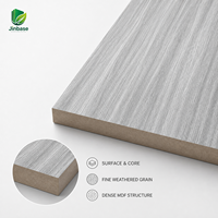 XT2065 Placage bois MDF moderne aspect bois vieilli argenté, écologique, sans formaldéhyde E0, imperméable et ignifuge pour usage hôtelier