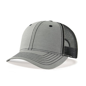 High Quality Embroidery Custom Logo 6-Panel Trucker Mesh Baseball Cap Fashion Image Hip Hop Casual Travel Fishing Hat - Product Image 3