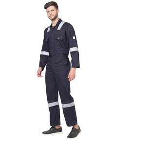Men's Professional Safety Protective Construction Work Wear Uniforms Comfortable Breathable Coverall for Industrial Work - Product Image 1