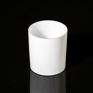 Frascos de Vidrio Negro Brillante de Lujo para Velas, Vacíos, de 8oz, 10oz y 14oz, con Tapa de Bambú y Caja, Personalizados de Alta Calidad - Product Image 1