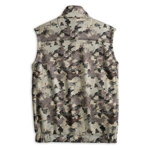 Chaleco de Forro Polar con Camuflaje para Hombre, con Cierre Frontal y Múltiples Bolsillos, Ropa Abrigada para Exteriores - Product Image 2