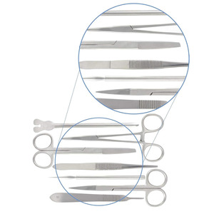 Dissection Kit CE Certified Anatomy & Biology Lab Tools for Medical, Veterinary & Botany Students Steel <b>Scalpel</b> <b>Knife</b> First Aid - Product Image 2