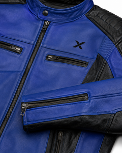 Veste de moto en cuir imprimée en couleur personnalisée |   Fabricant OEM ODM |   Qualité de conception haut de gamme |   Vêtements de course |   Toutes les saisons - Product Image 4
